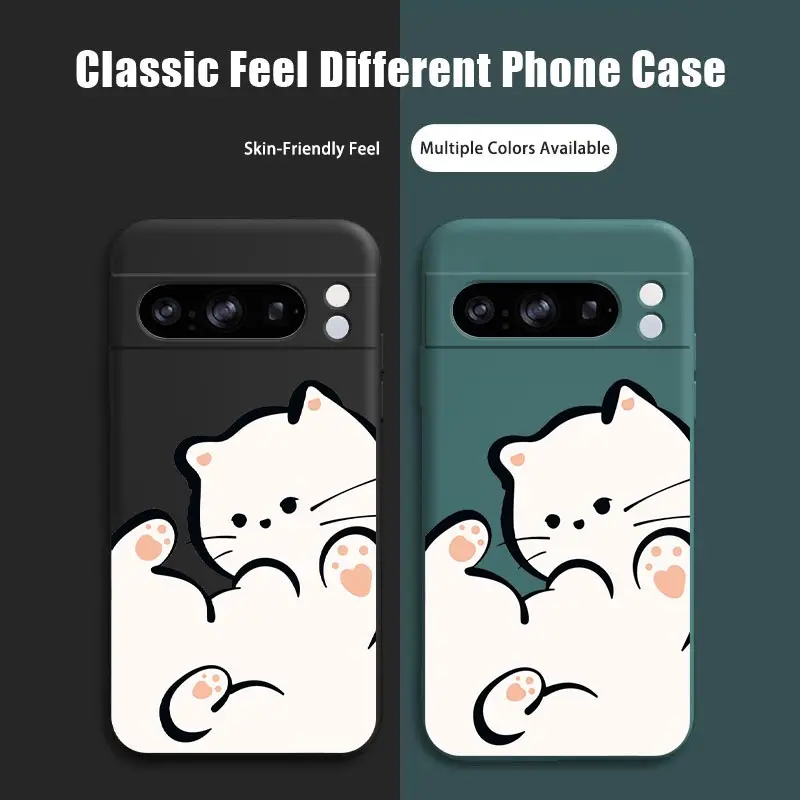 Fluffy Kitten Bracelet Silicone Phone Case Cover