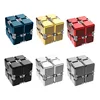 Fashion Metal Infinite Magic Cube New Unique Upgraded Disassembled Assembled Developing Intelligence Decompression Toy 4