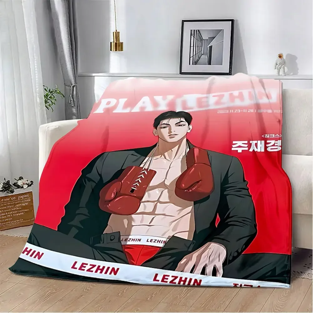 Anime Jinx BL Comics Printed Blanket Picnic Blankets Warm Blanket Soft and Comfortable Blanket Home Travel Birthday Gift 3