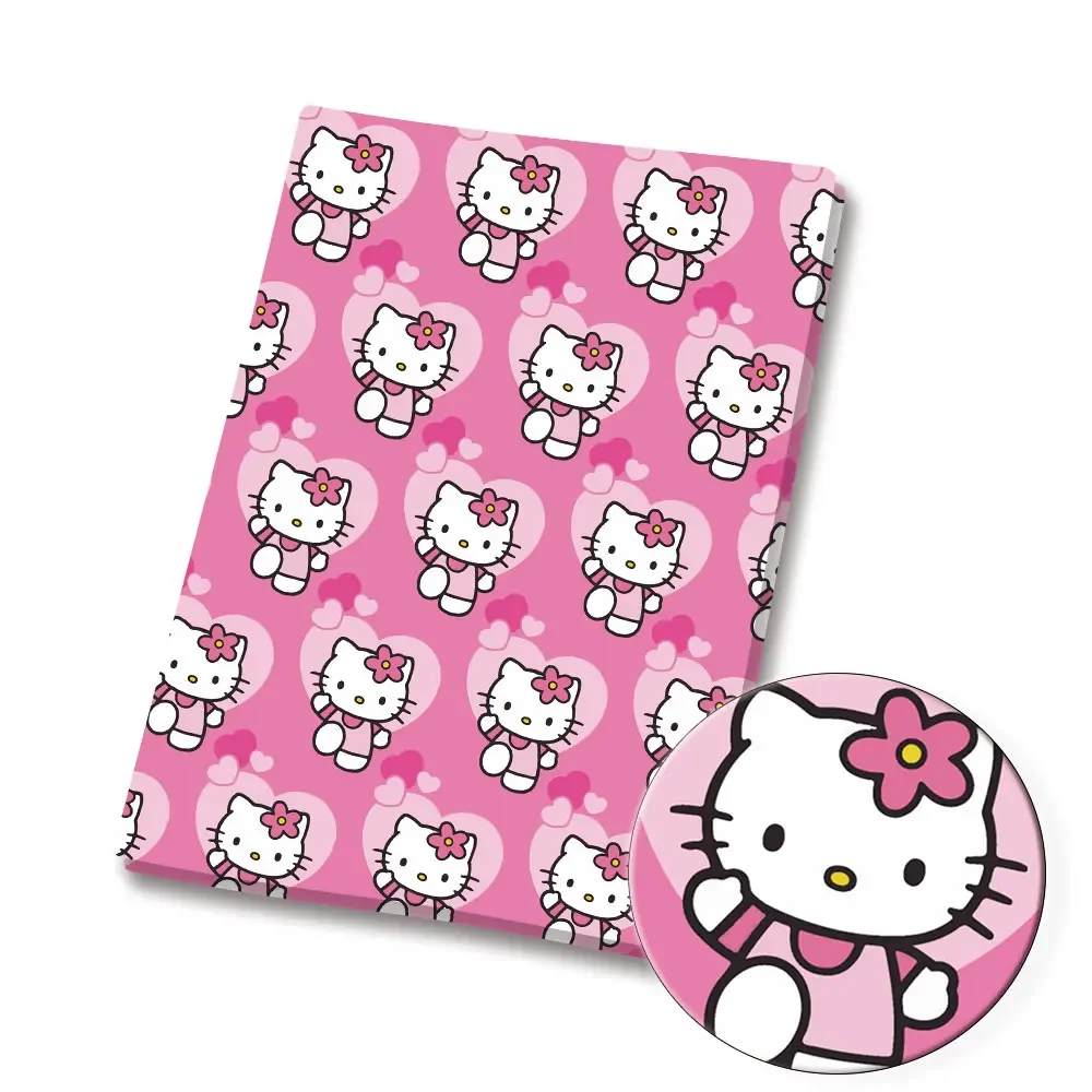 Hello Kitty Christmas sanrio Cartoon cotton fabric Patchwork Tissue Kid Home Textile Sewing Doll Dress Curtain sewing fabric