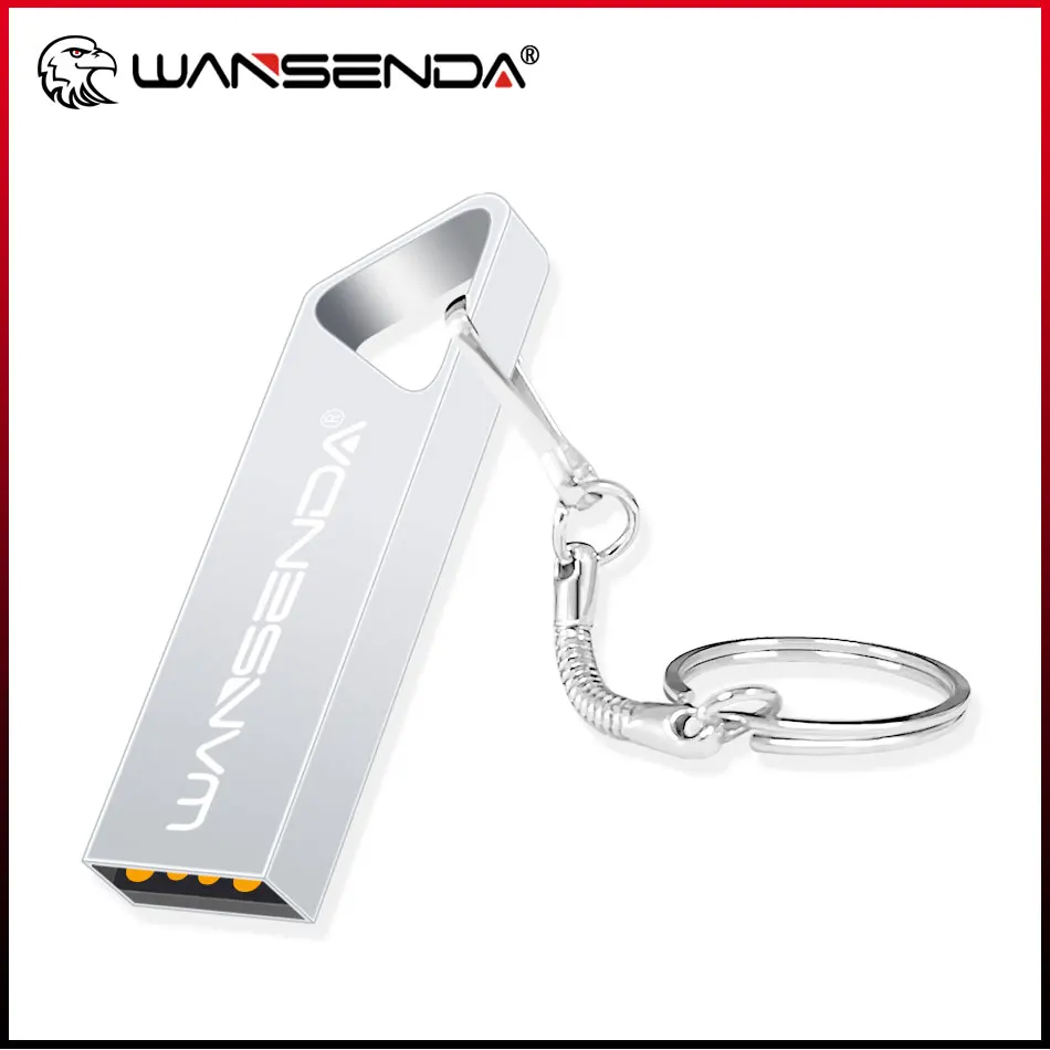

Wansenda мини USB флеш-накопитель, 128 ГБ, 64 ГБ, 32 ГБ, 16 ГБ, 8 Гб