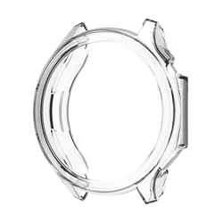Durable Soft TPU Bumper Protective Case Cover - Universal Smartwatch Accessory for Oppo Watch X2 (Transparent)