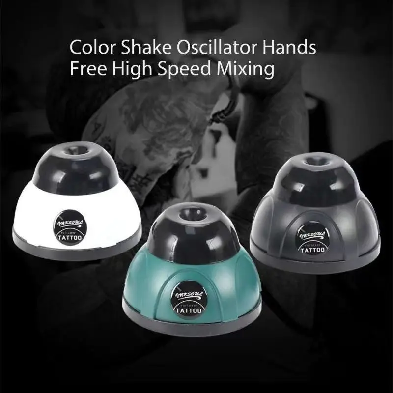 Wireless Saving Time Vortex Mixer 5600rpm Tattoo Pigment Ink Electric Shaker Agitator for Paint Test Tube Nail Polish ht 200 multi tube vortex mixer laboratory digital display timing