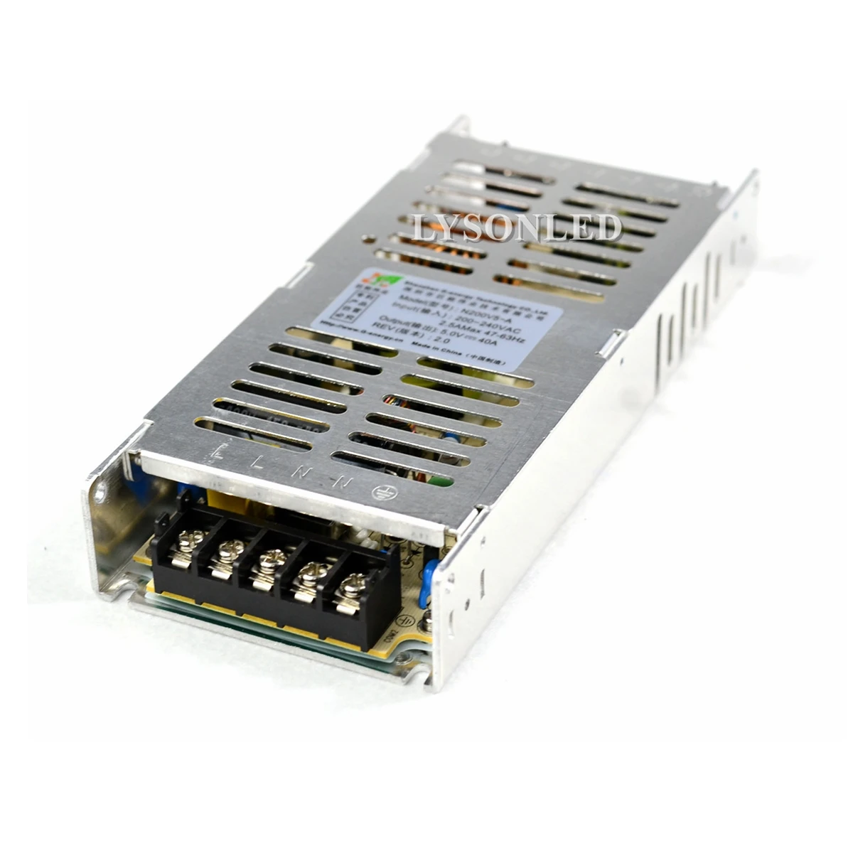 G-energy N200V5-A 200W 5V40A 200~240VAC Input Voltage PSU For P4 P5 P10 LED Signboard