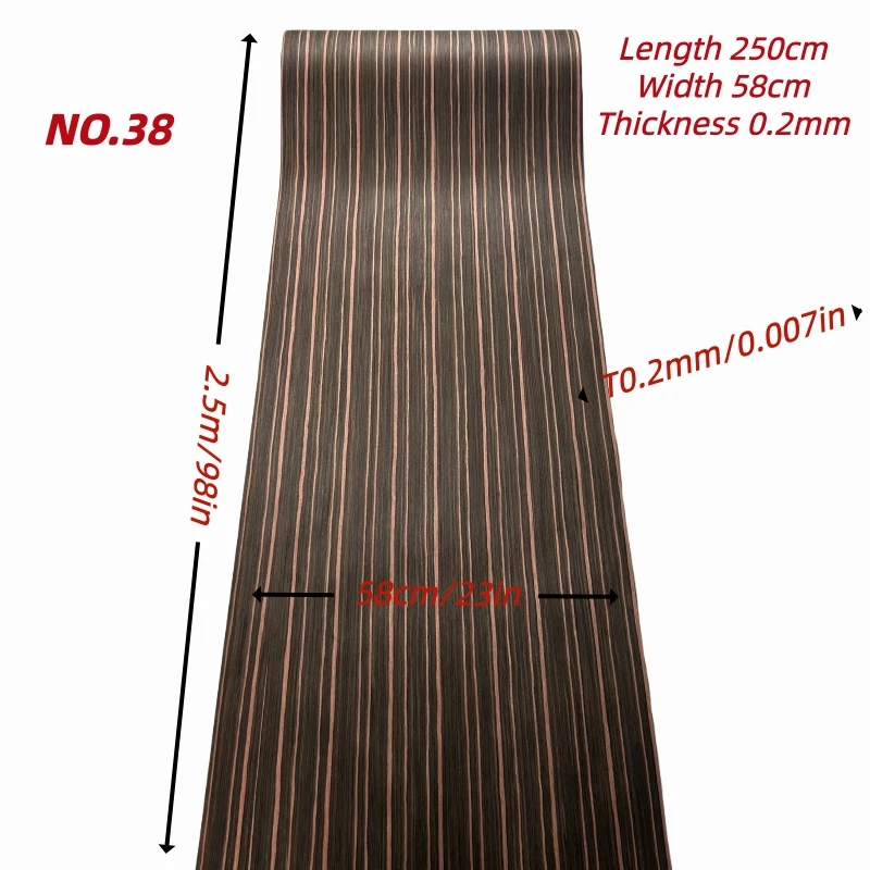 DIY High-EndTech Wood Veneer :for Wooden Refurbished Furniture Door Coffee Table Speaker Wall Panels Interior Home Decor