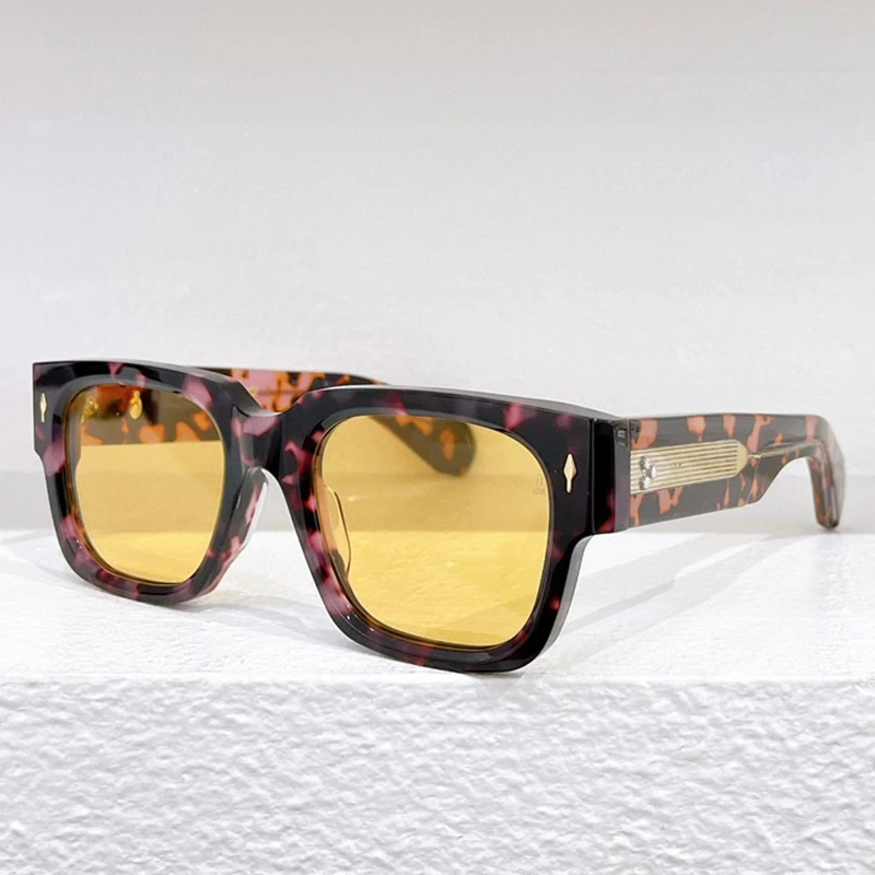 

JMM ENZO Square Sunglasses Men Women high quality Vintage Sun Glasses Anti Glare Driving Shades Eyewear UV400 protection