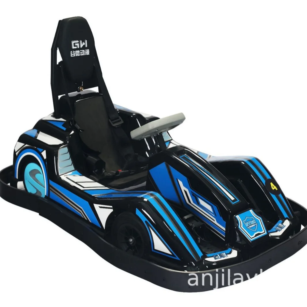High-speed kart, 360 &deg; drift anti-rollover rear drive dual motor charging kart