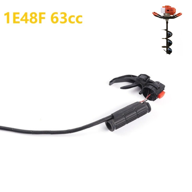 Throttle Cable Handle Trigger On Off Kill Switch 48f 1e48f 63cc Earth