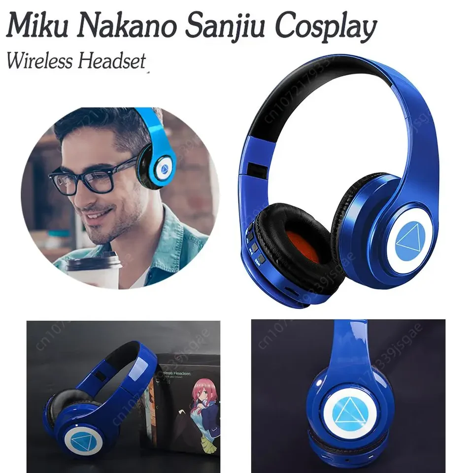 Miku Nakano Sanjiu Cosplay Wireless Bluetooth-compatible Headset