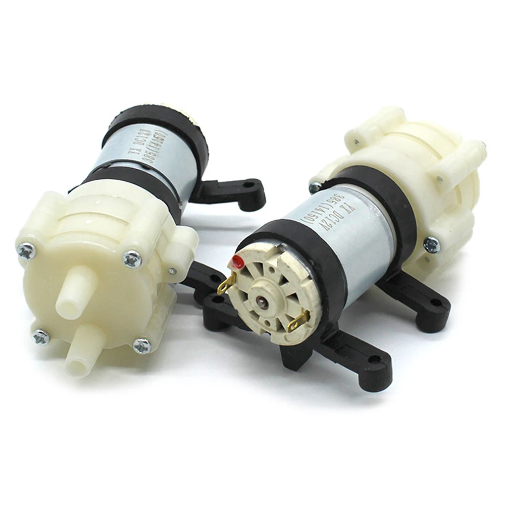 

R385 Water Pump 12V Diaphragm Pump 1.5-2L/Min Small Miniature Water Pump Household Fish Tank Accessories Tea Set Pump