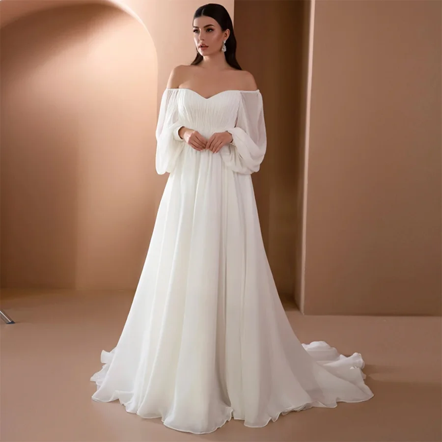 

Strapless Crush Designs Three Quarter Sleeve With Cuff Buttons Wedding Dresses Backless And Zipper Beads Belt Evening Gowns