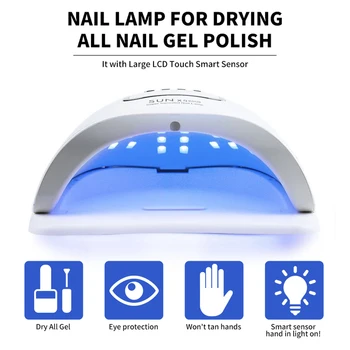 Alternative view of Professional Nail Dryer Infrared Sensor Manicure Nail Light for Fast Curing of All Gel Nail Polish Nail Dryer Salon Tool
