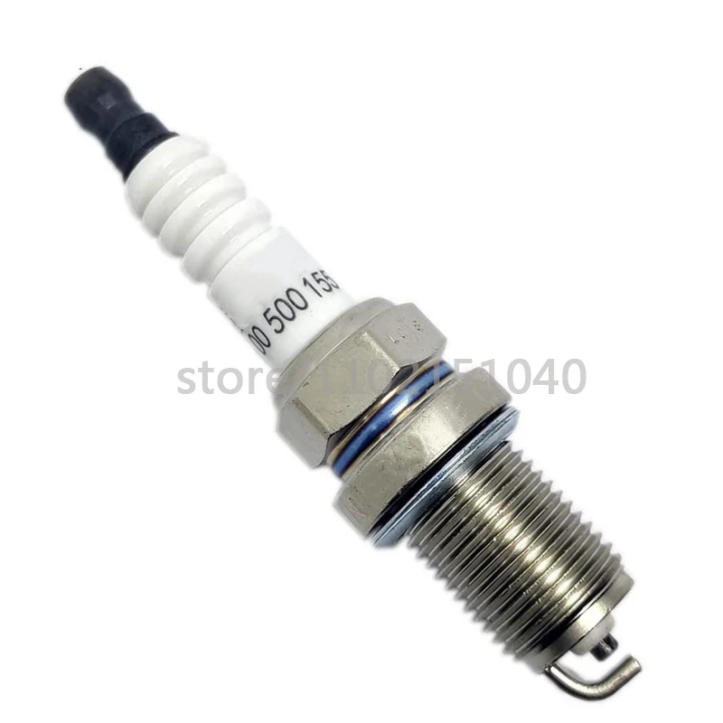 4pcs Fr7dc+ 7700500155 Spark Plug Nickel-yttrium For Renault Clio ...