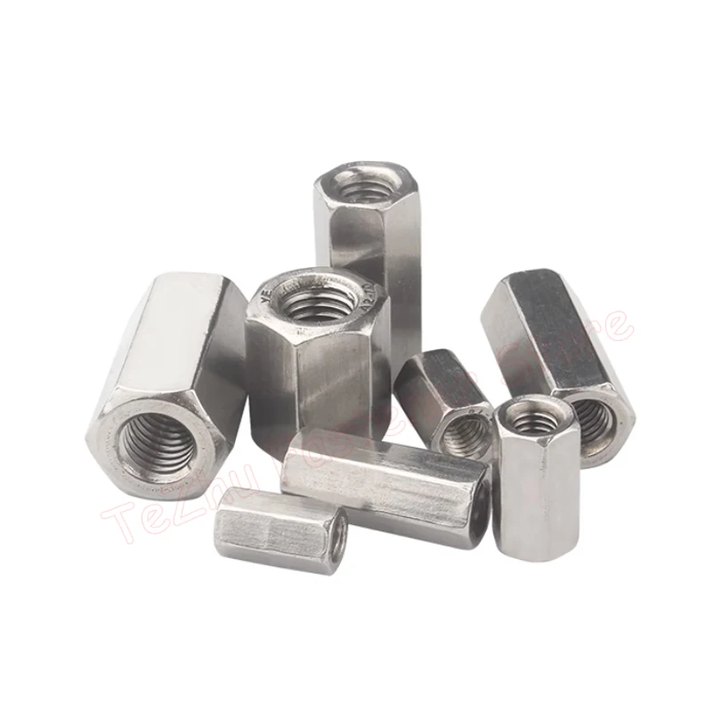Dado Tondo Allungabile In Acciaio Inox 304 – Distanziale Filettato Da M3 A M16 (lunghezza 6-40 Mm)