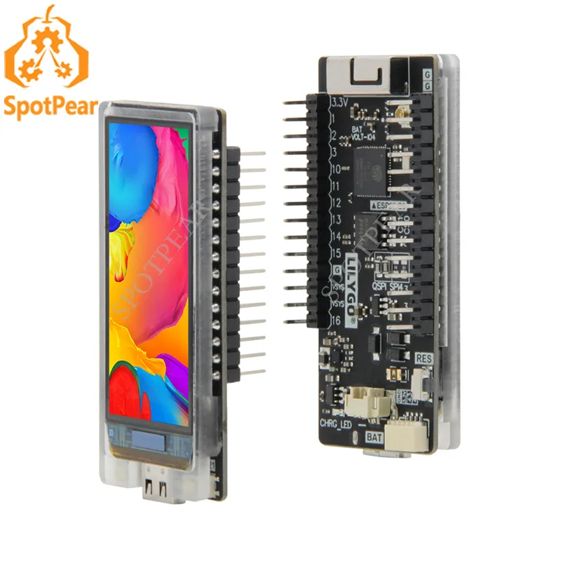 

ESP32-S3 Development Board 1.91inch AMOLED Display Module