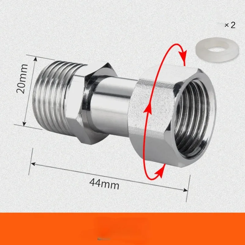 G1/2in T-Valve Toilet Diverter Valve T Adapter Three-way Water Pipe Splitter Diverter Valve Bath Bidet Sprayer Shower Fitting