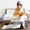 Chicken Nuggets My Only Love Blanket Flannel Portable Throw Blankets Throw Blanket For Couch Bedding Travel Throws Bedspread 5