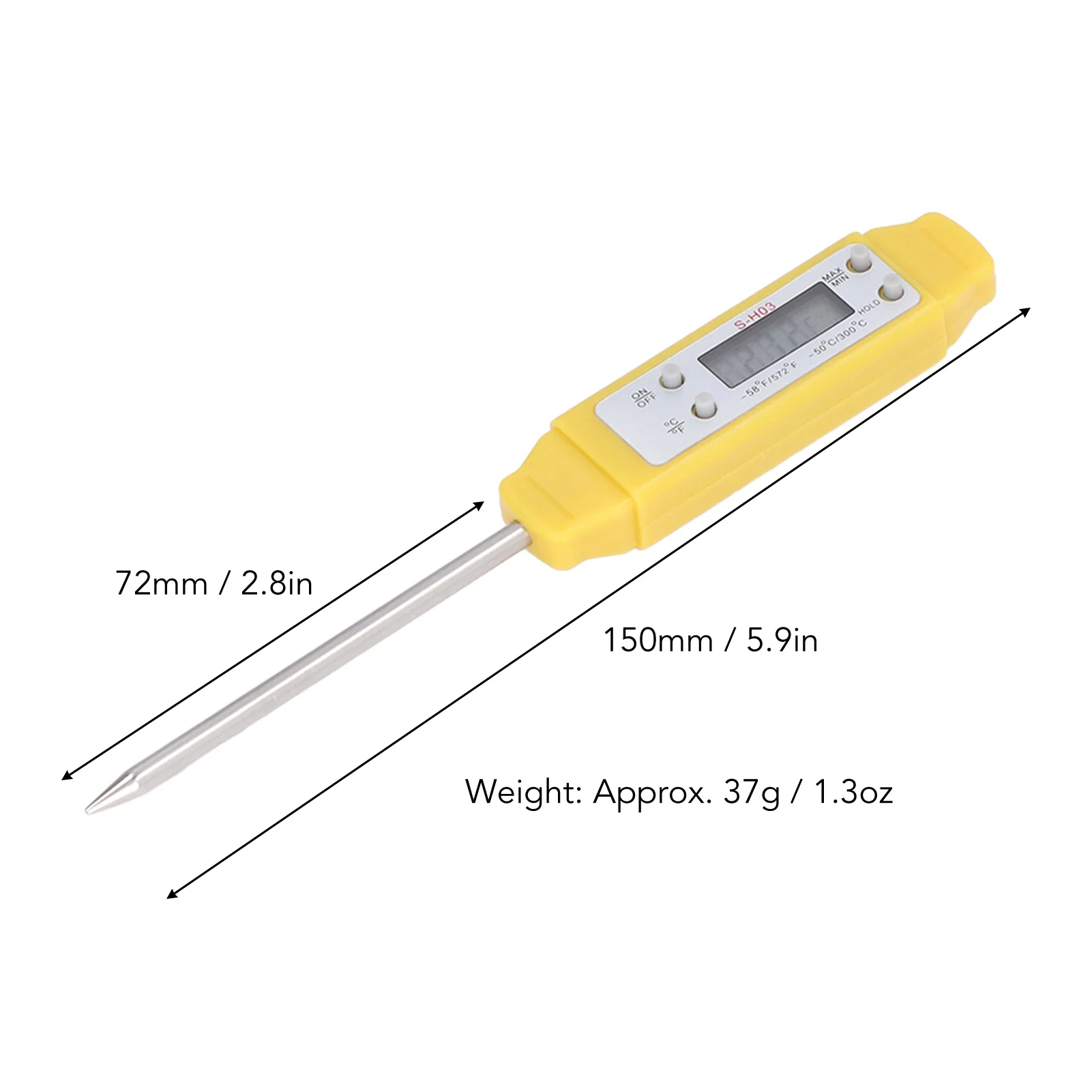 Digital Food Thermometer Automatic Calibration Pen  High Accuracy Electronic Pocket Thermometer Electronic Food Thermometer 6