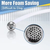 Foam Cannon Rainbow Straw With Stainless Steel Filter Ball for Most Foam Lance Daily Tool High Pressure Wash Cars 2