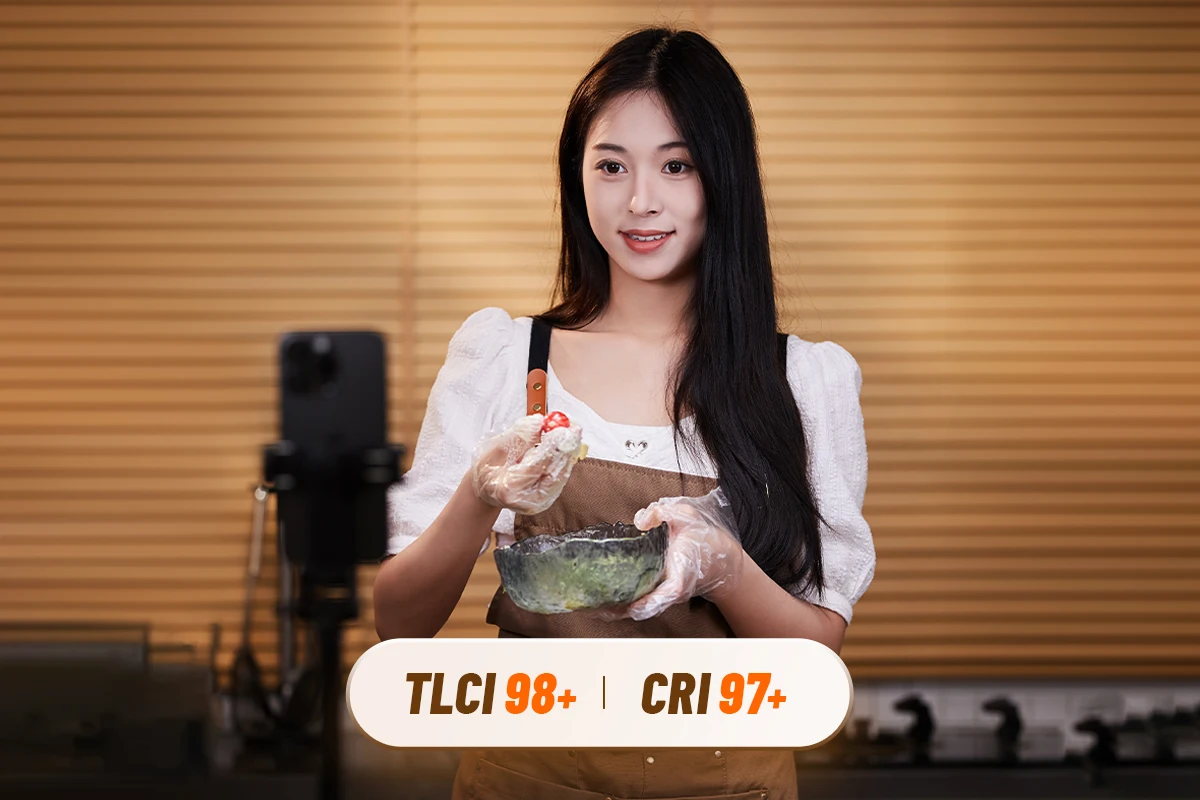Godox 2 색 휴대용 LED 조명, 비디오 녹화 및 라이브 스트리밍용 사진 램프, 온보드 및 앱 제어, ML100Bi, 120W