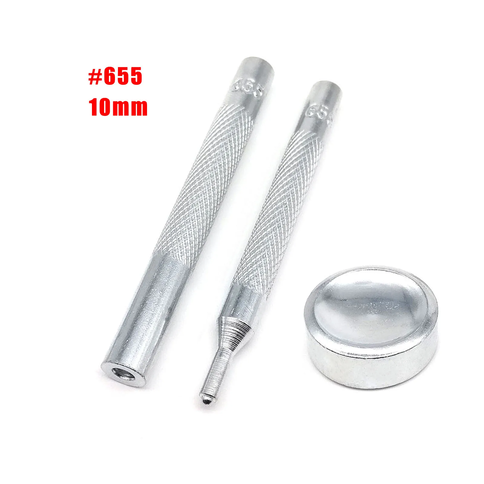 25 Sets of Metal Snap Fastener Button Press Poppers for Leather, Bags, Clothes, and Jacket Repair (No Sewing Required)
