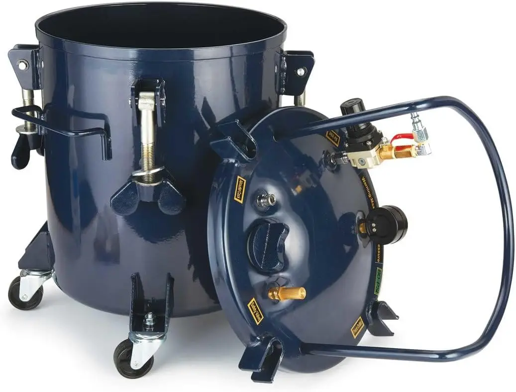 CAT-365C 5 gallon Pressure Pot For Casting, Black