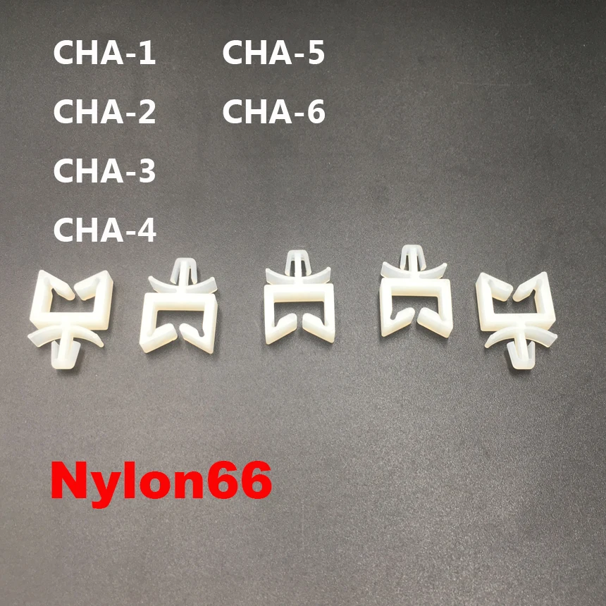 

100 шт. CHA-4 15X34 15*34 Nylon66, зажим для квадратных проводов, зажим для печатной платы, отверстие, заклепка, вставка, зажим, кабель, фиксированное сиденье