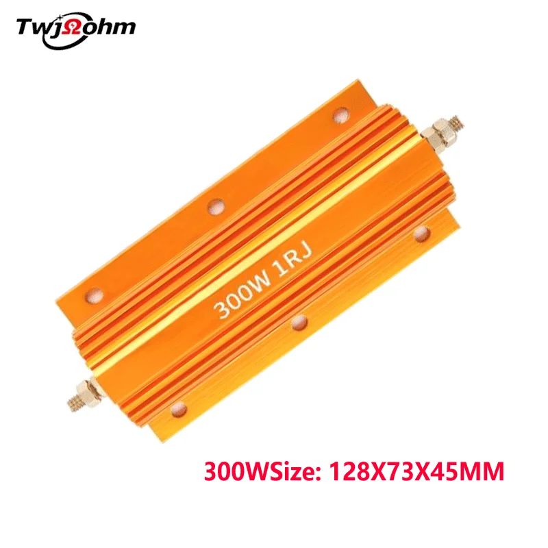 Résistance Bobinée Aluminium 500W - Valeurs 0.1~10K Ohms - Pour éclairage, Audio, Automatisation Industrielle