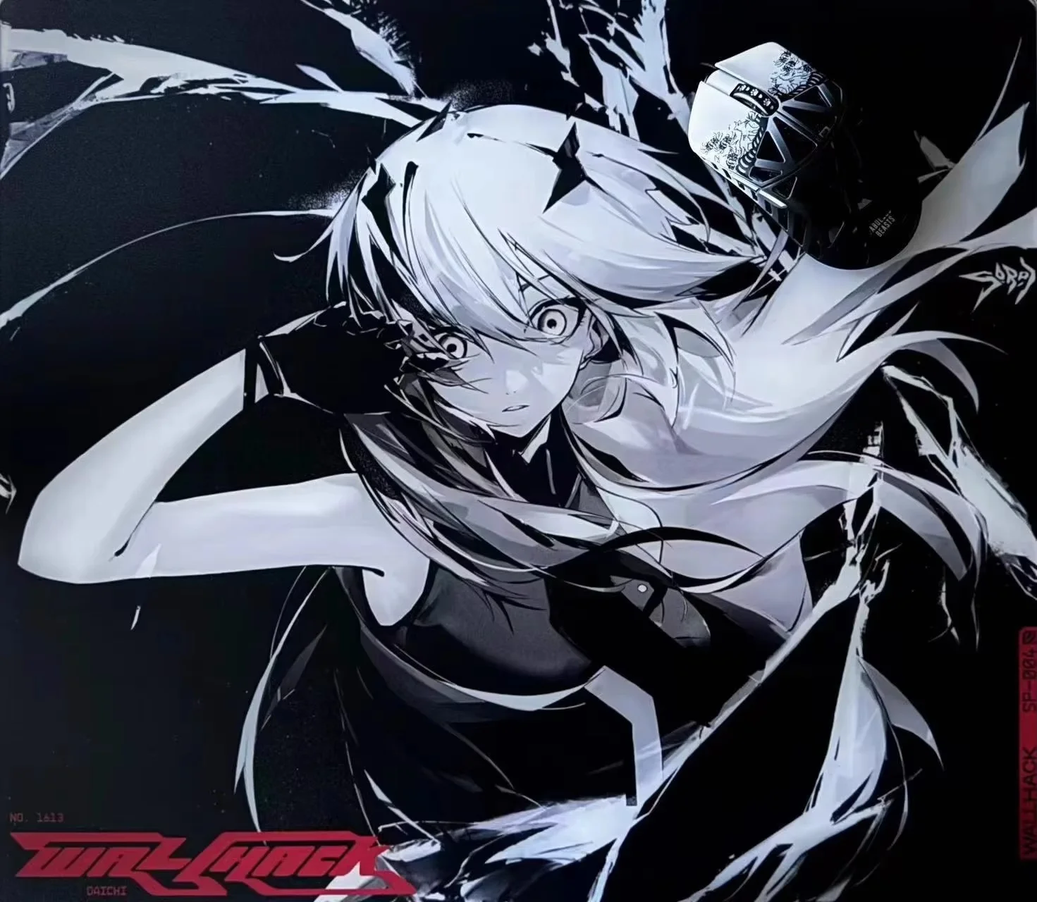 Frenzy SORA/Faith Yume Mousepad 490x430mm Glass Mousepad WALLHACK