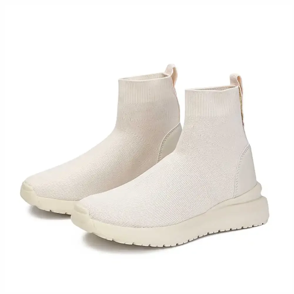 Slip-On Autunno Sneakers Donna Sneakers Stivali Da Donna Bianchi Scarpe Da Ginnastica Lunghe Da Donna Sport 2024 Sneakers Alla Moda