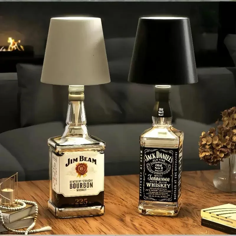 Metal USB Wireless Table lamp Rechargeable LED Light Touch Sensor 3 Colors Light desk lamp for Bar Room Study Office Desk Light