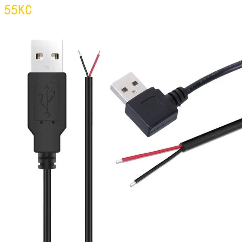 LED 팬 드라이빙 레코더 전원 공급 장치 케이블을위한 55KC 5V 충전 코드 확장 와이어
