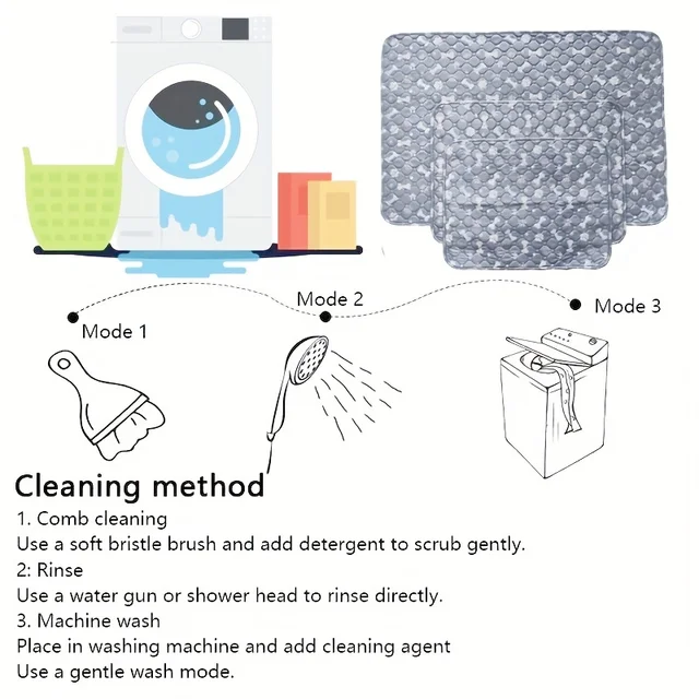 Washable Dog Pee Pad Reusable Pet Urine Mat Waterproof Puppy Training Diaper Mats for Car Seat Floor Sofa Pet Supplies 6