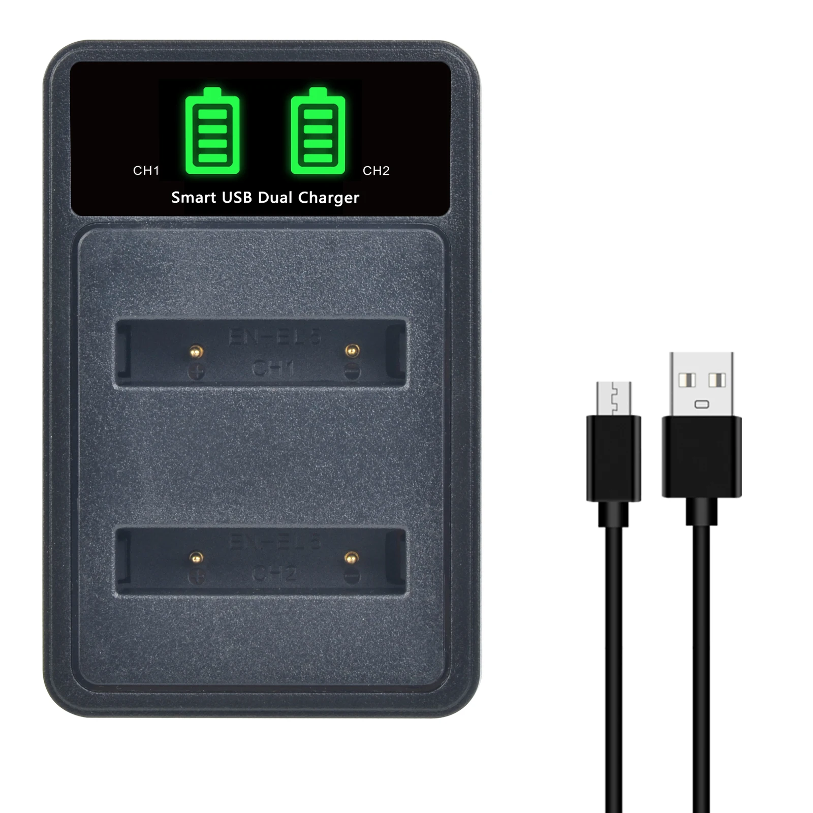 Batterie Lp-e5 Canon 2 Batteries LP-E5 Chargeur USB Pour Canon 450D 500D 1000D Rebel XS XSi T1i - 2100mAh Batteria Canon Eos 2000d