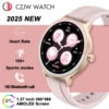 New 2025 ZZYSMART 1.27" Inch DR03 Smart Watches For Women Men Bluetooth Call IP68 Waterproof Heart Rate Blood Oxygen Smartwatch 1