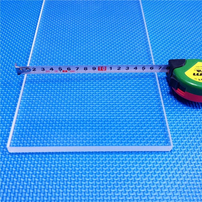 CNC square quartz plate quartz parts