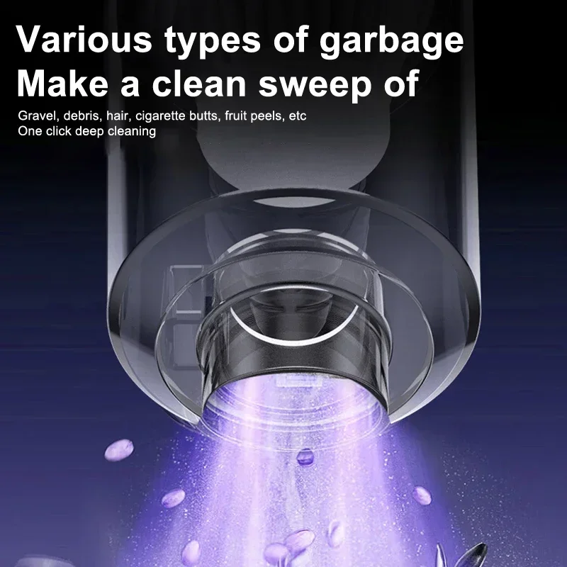 Xiaomi MIJIA 9000pa Car Vacuum Cleaner High-power 6 in 1Charging Multifunctional Blowing And Suction Handheld Car Vacuum Cleaner 6