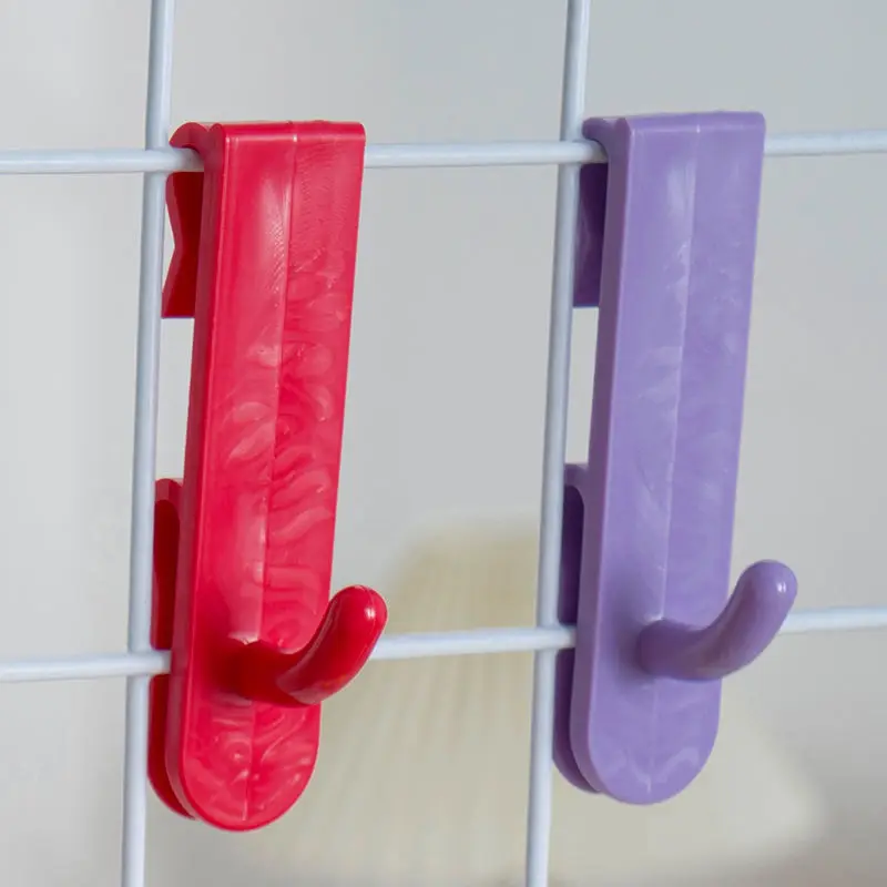 20PCS/pack Storage Hanging Display Wire Mesh Hook 4