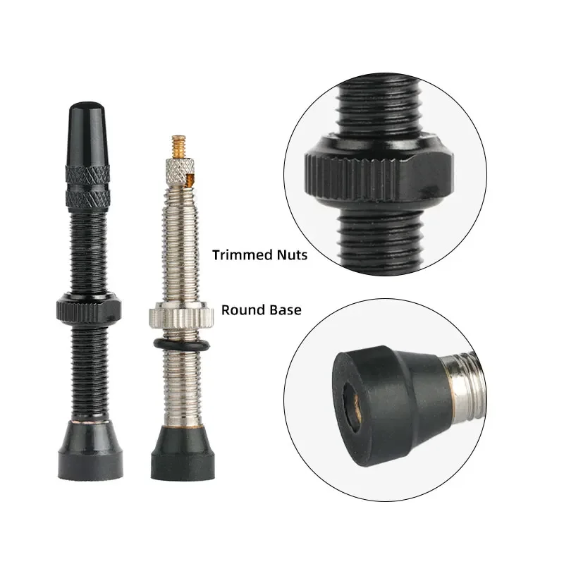 2 قطعة بريستا صمامات دراجة لايحتاج حافة الحلمات F/...