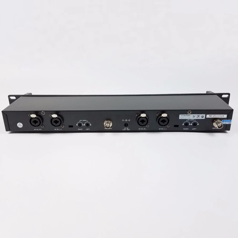 Betagear SR2050IEM 스테이지 Inear 모니터 시스템 3 수신기 1 송신기 무선 모니터 De 오디오 듀얼 채널 다중 주파수