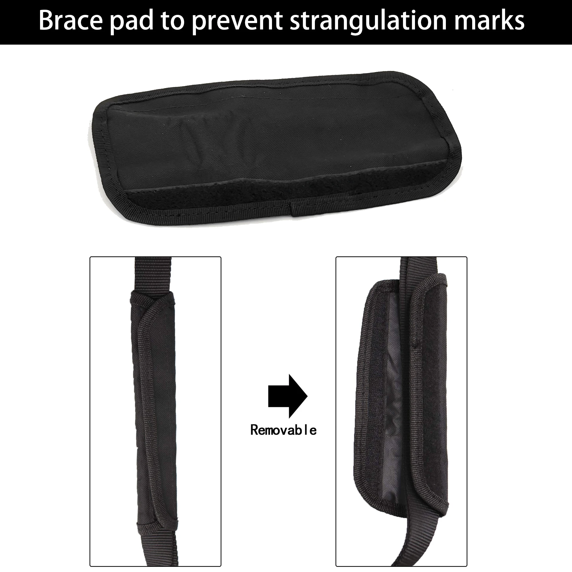 Adjustable Nylon Sling with Metal Hook for Outdoor Hunting