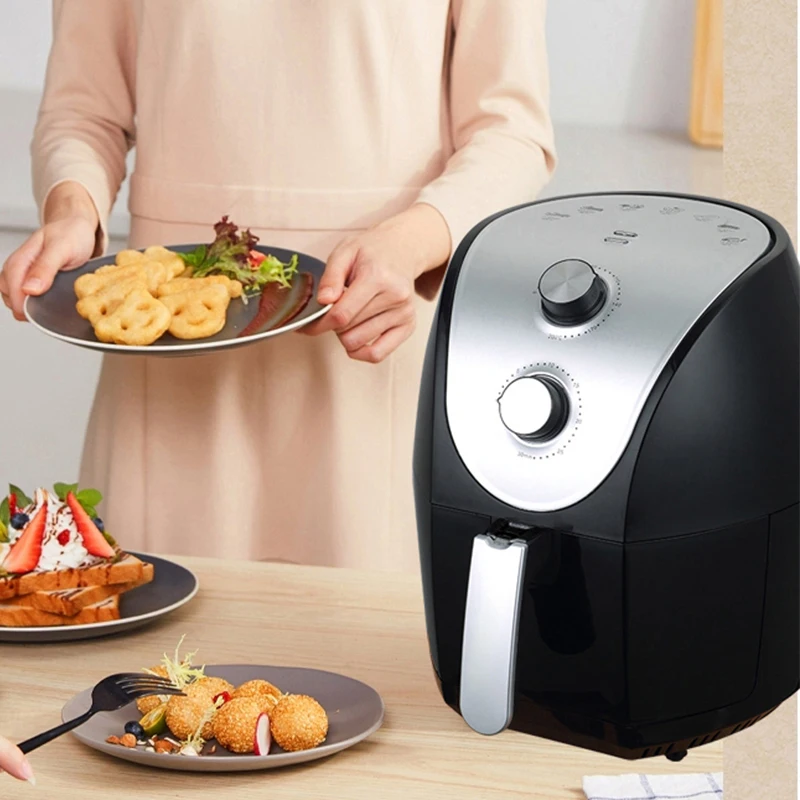 Adjustable Temperature Technology 3.5L Can Make 110V, Cheap Air Fryer Factory Good Quality