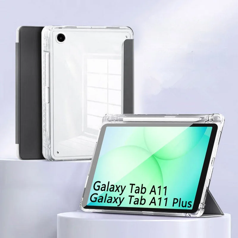 Enhanced Tablet Smart Cover with Pen Slot and Foldable Stand