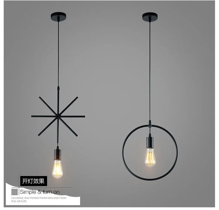 Pingente de Luz Lâmpada do Vintage Nordic Cristal Escandinavo E27 Lustres Teto Led 7 Vintage led nordic cristal led escandinavo e27