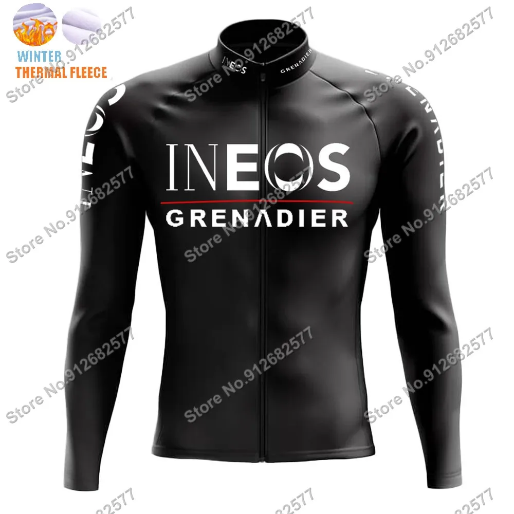 Ineos Grenadier Cycling Jersey 2022 Cycling Jersey Suit Long Sleeve