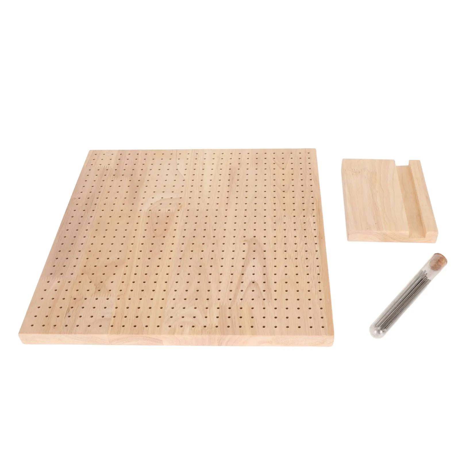 

Knitting Blocking Board Easy Operation Crochet Blocking Board Smoothing Sturdy Durable Odourless Rubber Wood for DIY Project