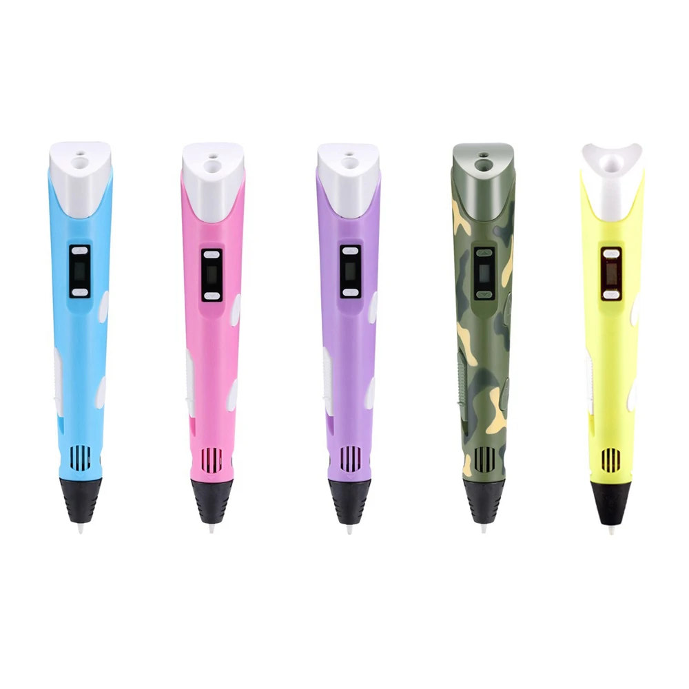 3d Printing Pen Digital Display Intelligent 3d Pen High Temperature 3d