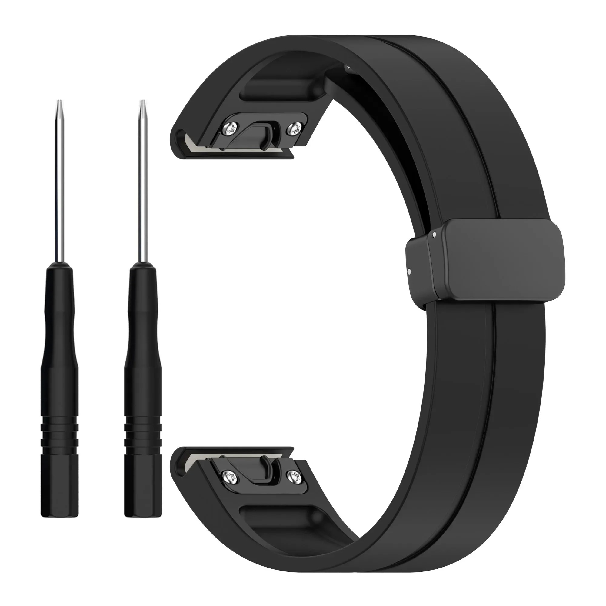 Premium Magnetic Silicone Folding Buckle Strap