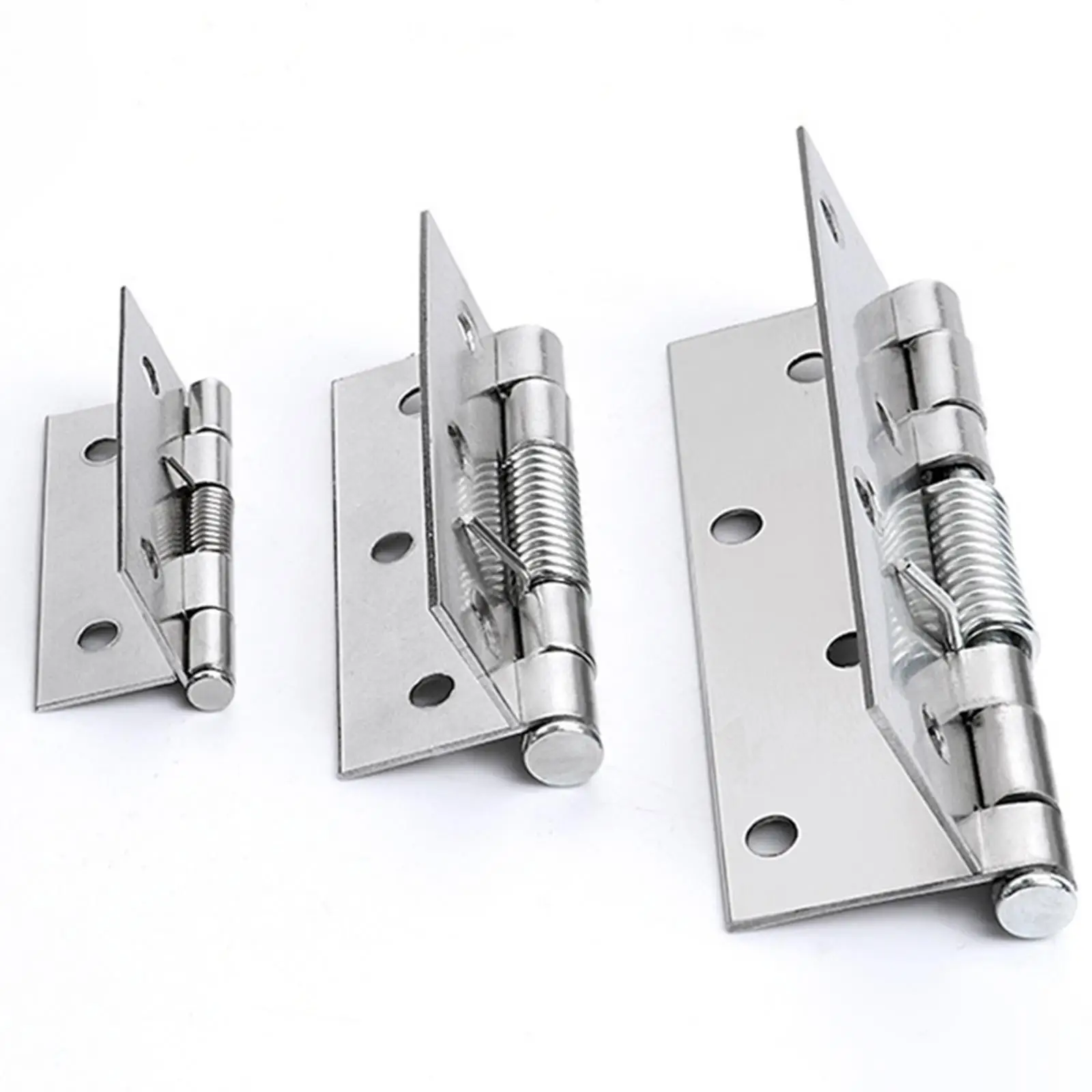 Spring Door Hinges Stainless Steel Self Closing Heavy Duty Door Hardware for Cabinet Garage Door Spring Door Hinges Stainless Steel Self Closing Heavy Duty Door Hardware for Cabinet Garage Door