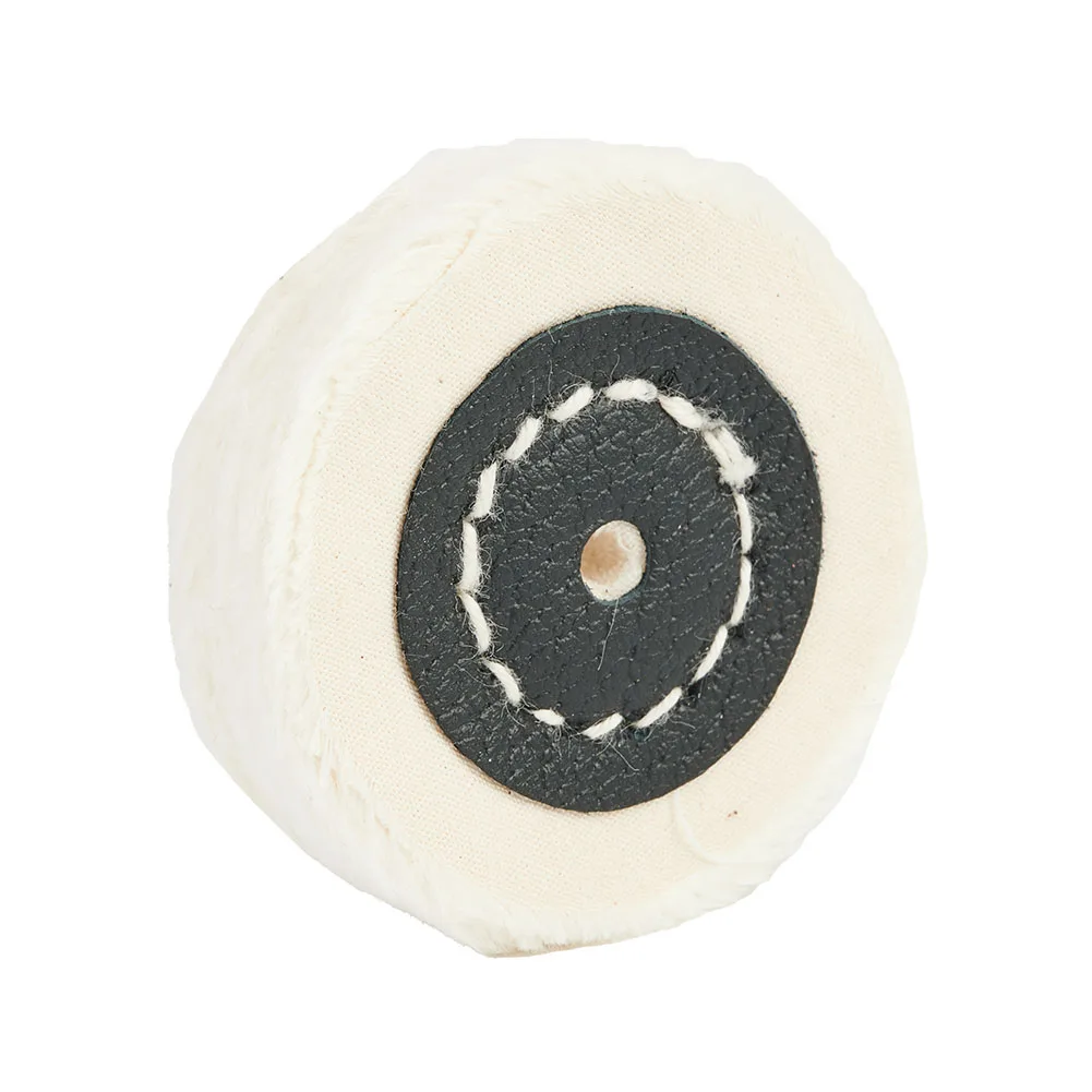 Polishing Polishing Wheel Wheel Smoothing Stainless Steel Cloth Glass Jewelry Metal Plastic White Wood 1 Piece